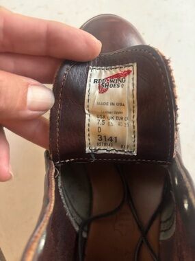 Red Wing Shoes Style 3141 Work Chukka Boots. Briar Oil Slick Color style.